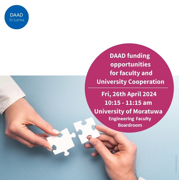 DAAD funding opportunities tailored for faculty and university cooperation