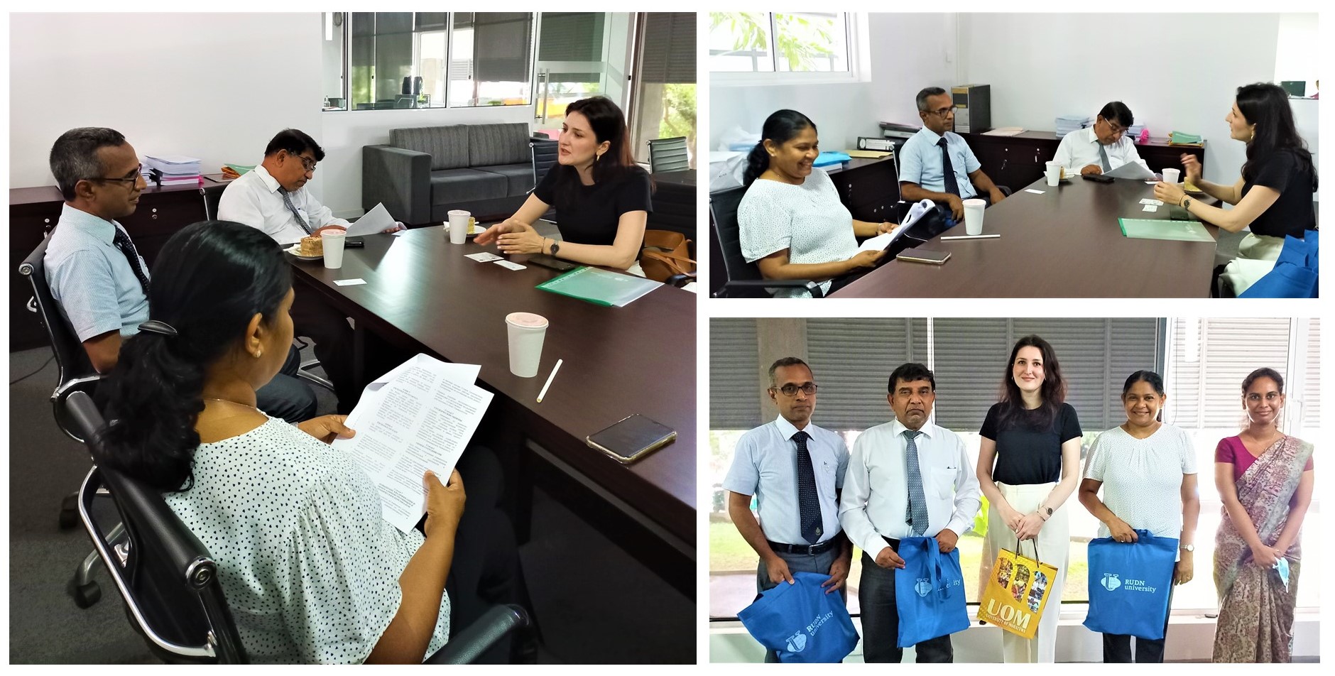 Visit from RUDN University's Institute of Environmental Engineering Strengthens Collaboration with University of Moratuwa
