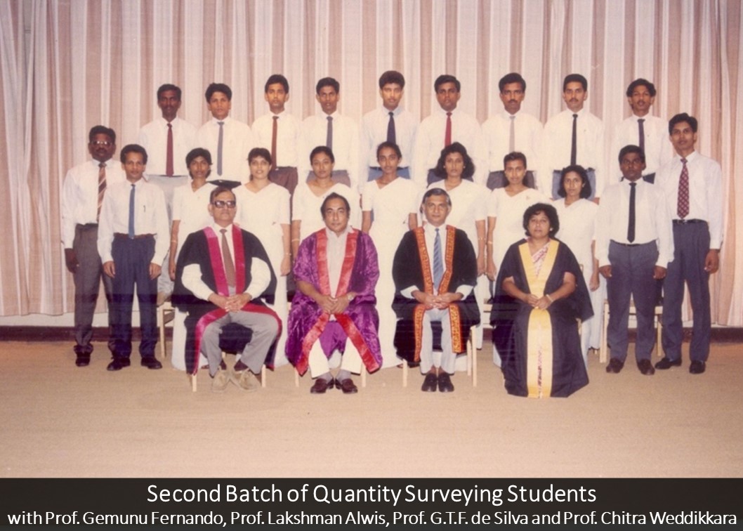 Second Batch of Quantity Surveying Students