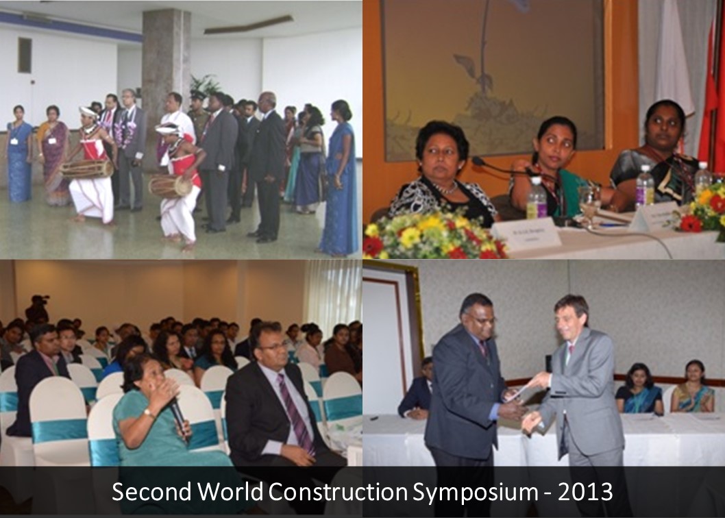 Second World Construction Symposium - 2013