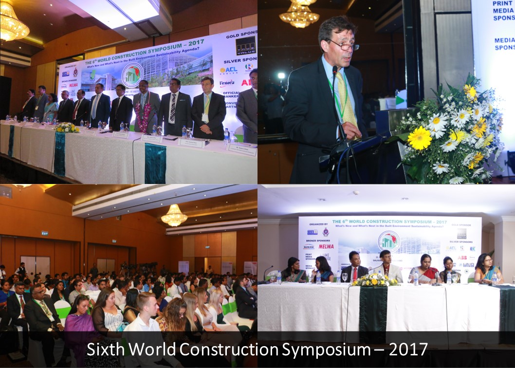 Sixth World Construction Symposium – 2017