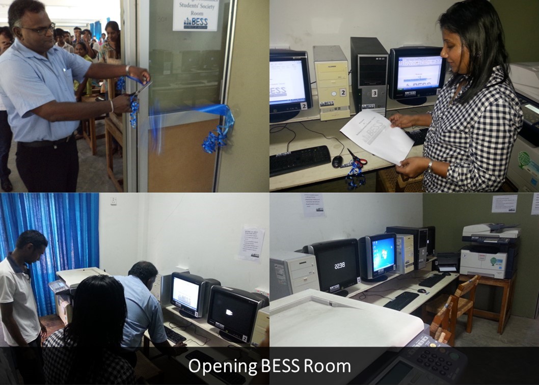 Opening BESS Room