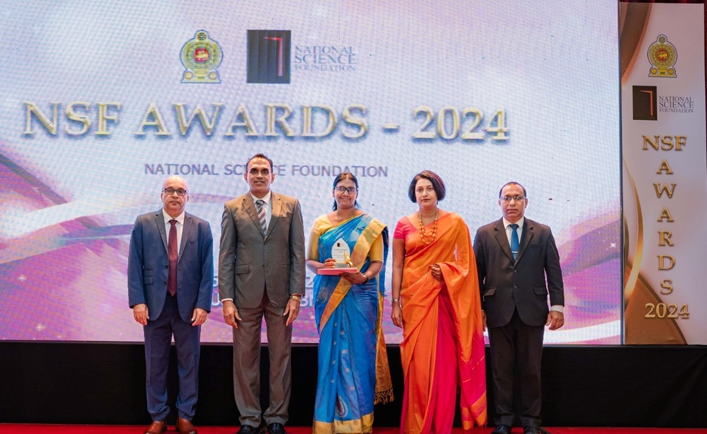 Prof. Menaha Thayaparan Honoured with SUSRED-2024 Award for Excellence in Postgraduate Research Supervision