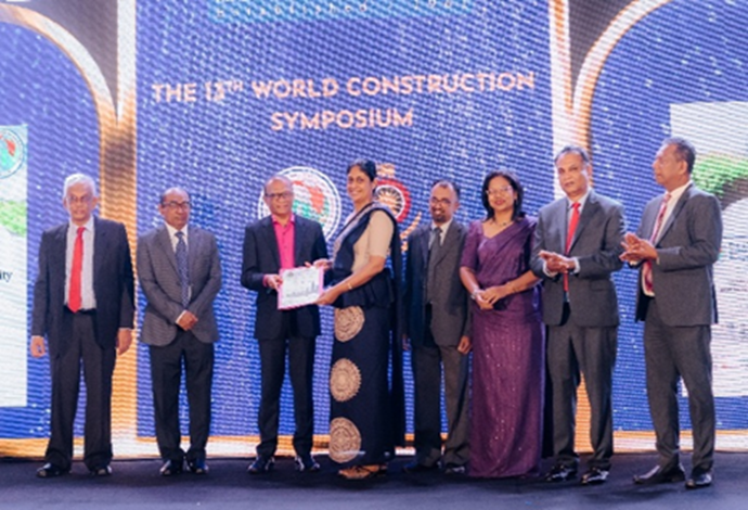 Building Economics Staff Recognized for Research Excellence at the World Construction Symposium 2025