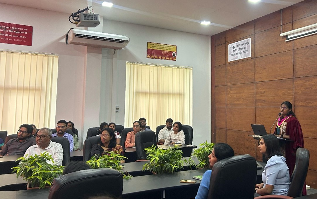 Inaugural Lecture by Professor Menaha Thayaparan Highlights the Role of Education in Disaster Resilience