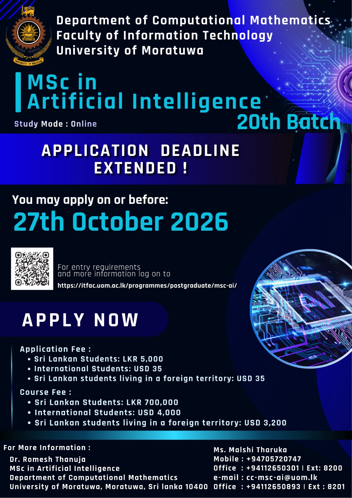 Master in Artificial Intelligence