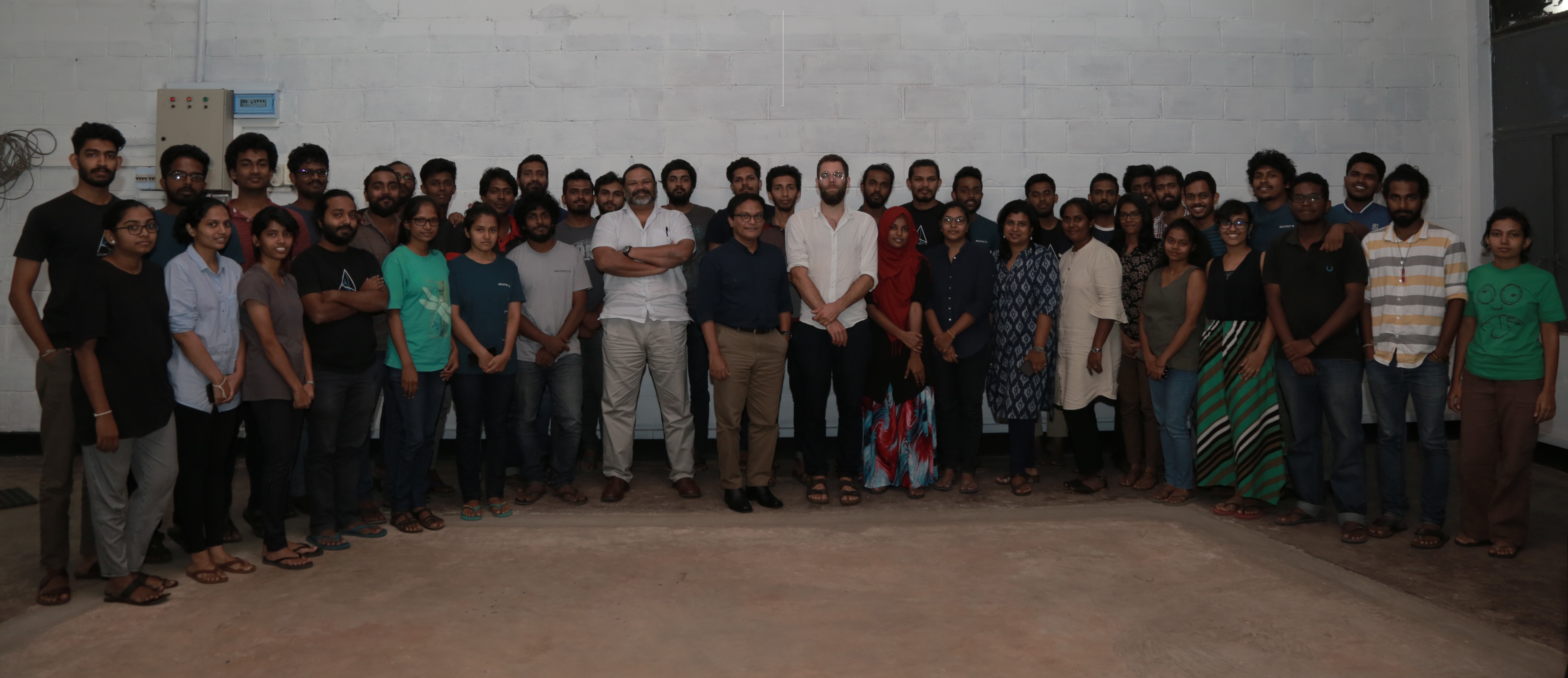 June 11-13 2019, At the Department of Architecture, University of Moratuwa