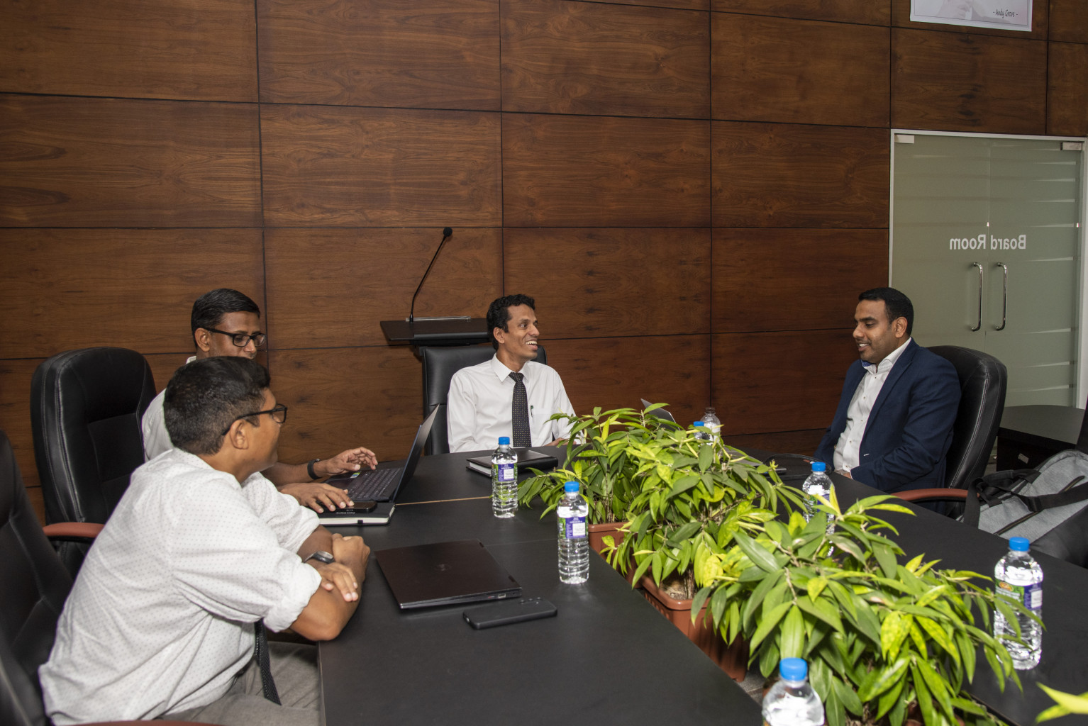 Visit of Dr. Leshan Uggalla. University of South Wales 
