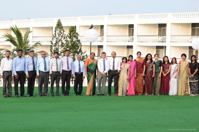 External examiners with department staff