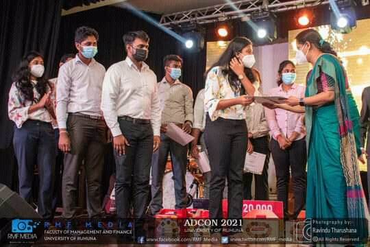 The University of Moratuwa becomes the Champions at “AdCon 2021” Inter University Advertising Competition