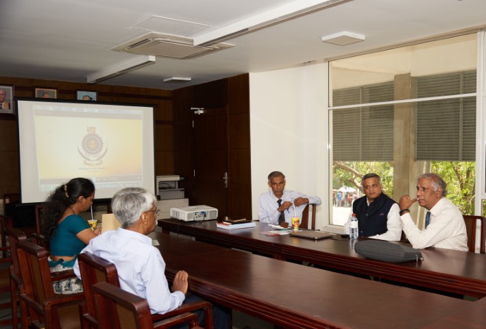 Visit of  Professor Mahesh Panchagnula, Indian Institute of Technology Madras