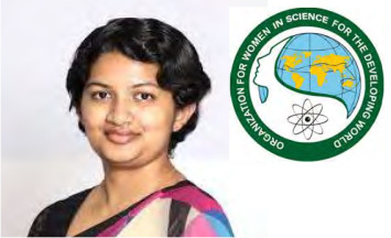 Dr.  Ashani Ranathunga Wins OWSD - Elsevier Foundation Award for Early Career Women Scientists in the Developing World – 2022