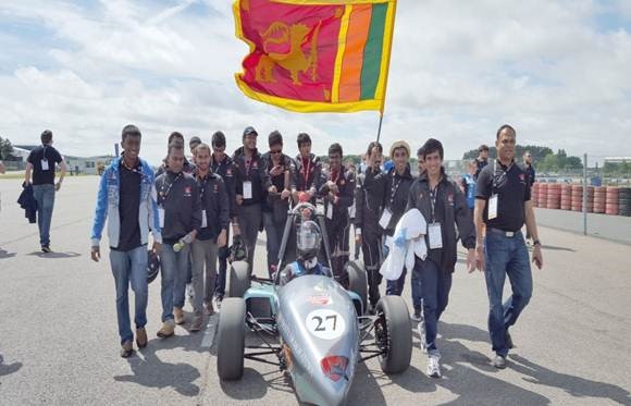 IMechE Student Formula Car competition in London in 2016