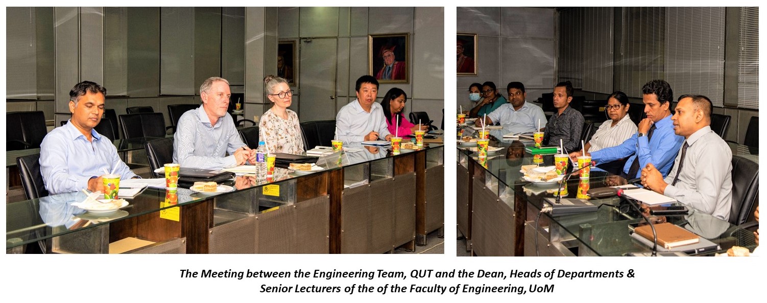 Visit of Delegates from the Queensland University of Technology (QUT), Australia