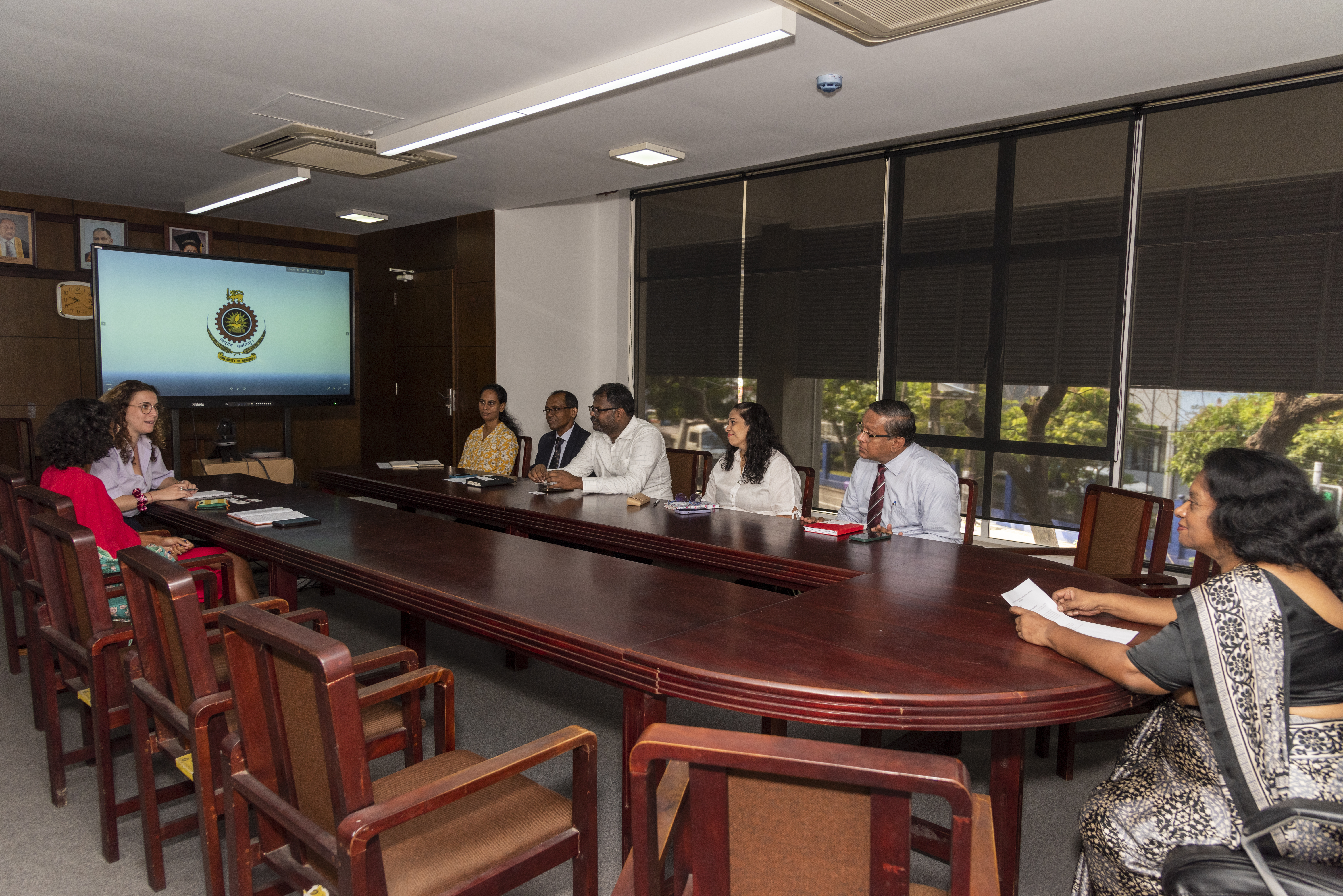 Delegation meeting with the representatives from Embassy of France in Sri Lanka and the Maldives