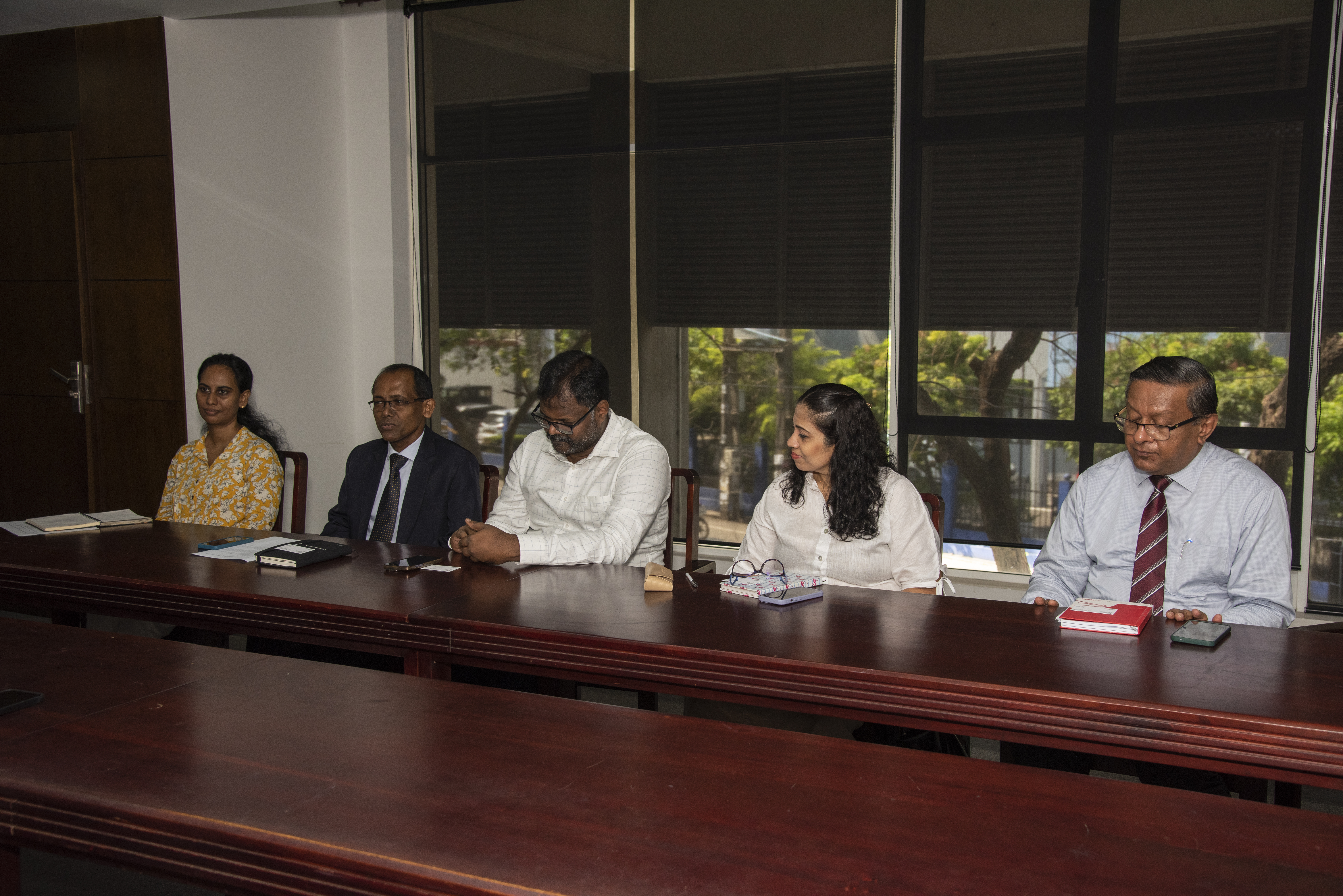 Delegation meeting with the representatives from Embassy of France in Sri Lanka and the Maldives