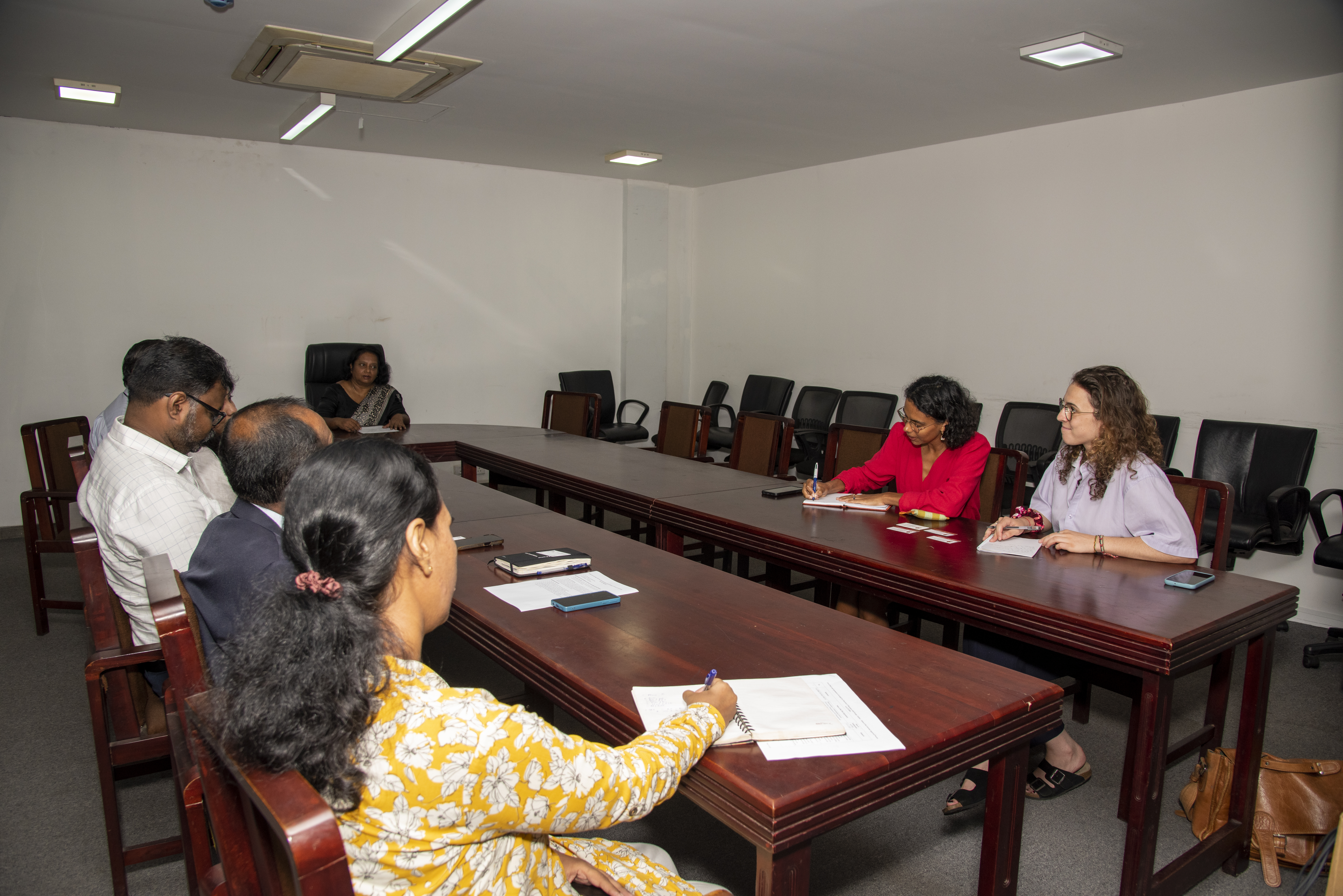 Delegation meeting with the representatives from Embassy of France in Sri Lanka and the Maldives