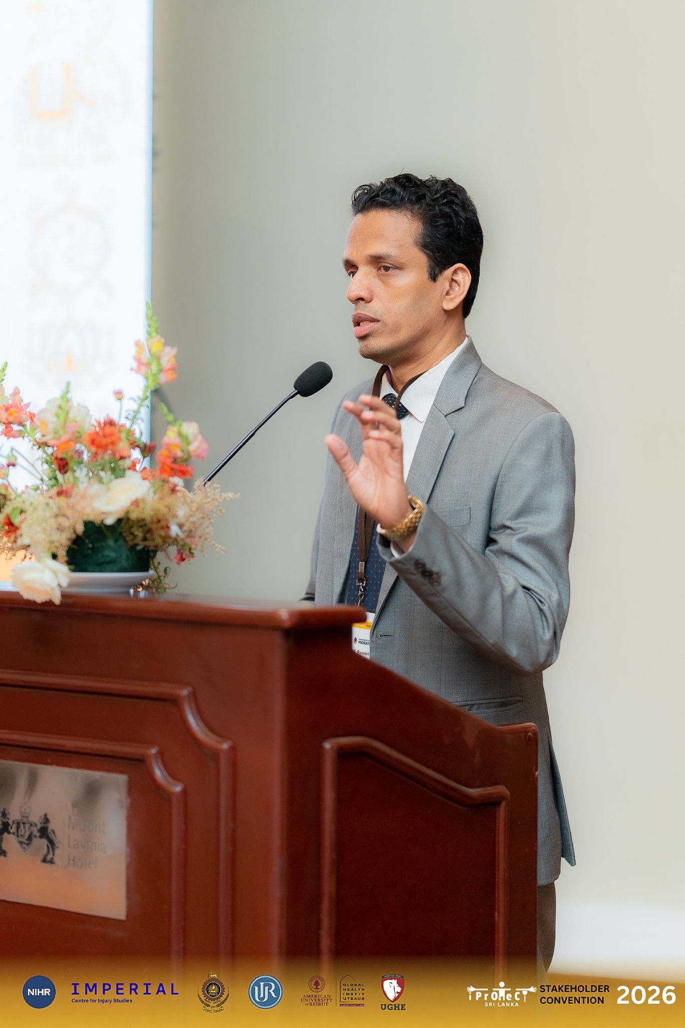 Address to delegates during the opening session