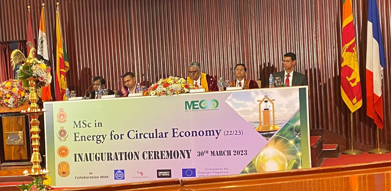 Inauguration Ceremony of MSc in Energy for Circular Economy