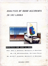 Analysis of road accidents in Sri Lanka