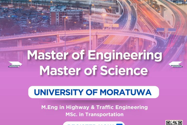 M.Eng. in Highway & Traffic Engineering / MSc. in Transportation
