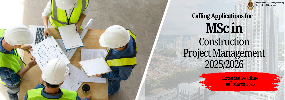 MSc in Construction Project Management 2025/2026