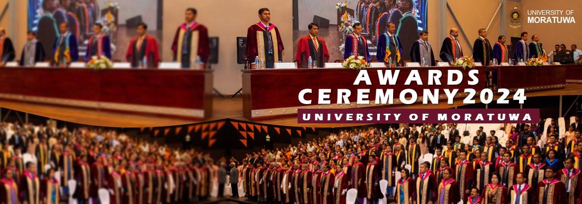 Celebrating Excellence: University of Moratuwa Awards Ceremony 2024