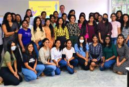“Breaking barriers for women entering the STEM Workforce: Navigating Challenges and Opportunities" conducted by UN Women Sri Lanka and EU for UOM students