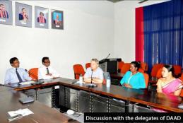 Delegates from DAAD visit University of Moratuwa