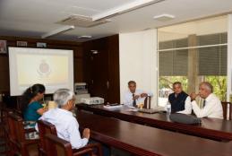 Visit of  Professor Mahesh Panchagnula, Indian Institute of Technology Madras
