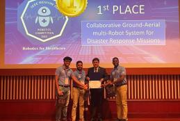 Team CircuitBreakers of ENTC Wins the IEEE Region 10 Robotics Competition