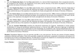 MSc/PG Diploma in Sustainable Process Engineering