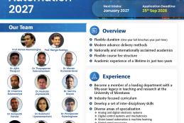  MSc/PG Diploma in Electronics and Automation
