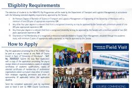 MBA in Supply Chain Management