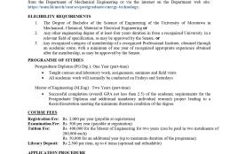 M.Eng/ PG Diploma in Energy Technology 2022/2023