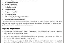 MSc/ PG Dip in Computer Science