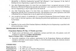 MSC/PG Diploma in Building Service Engineering