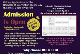 Bachelor of Information Technology