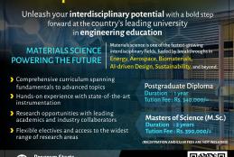 MSc / PG Diploma in Materials Science