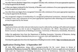 MSc in Occupational Safety and Heath Management-7th Intake