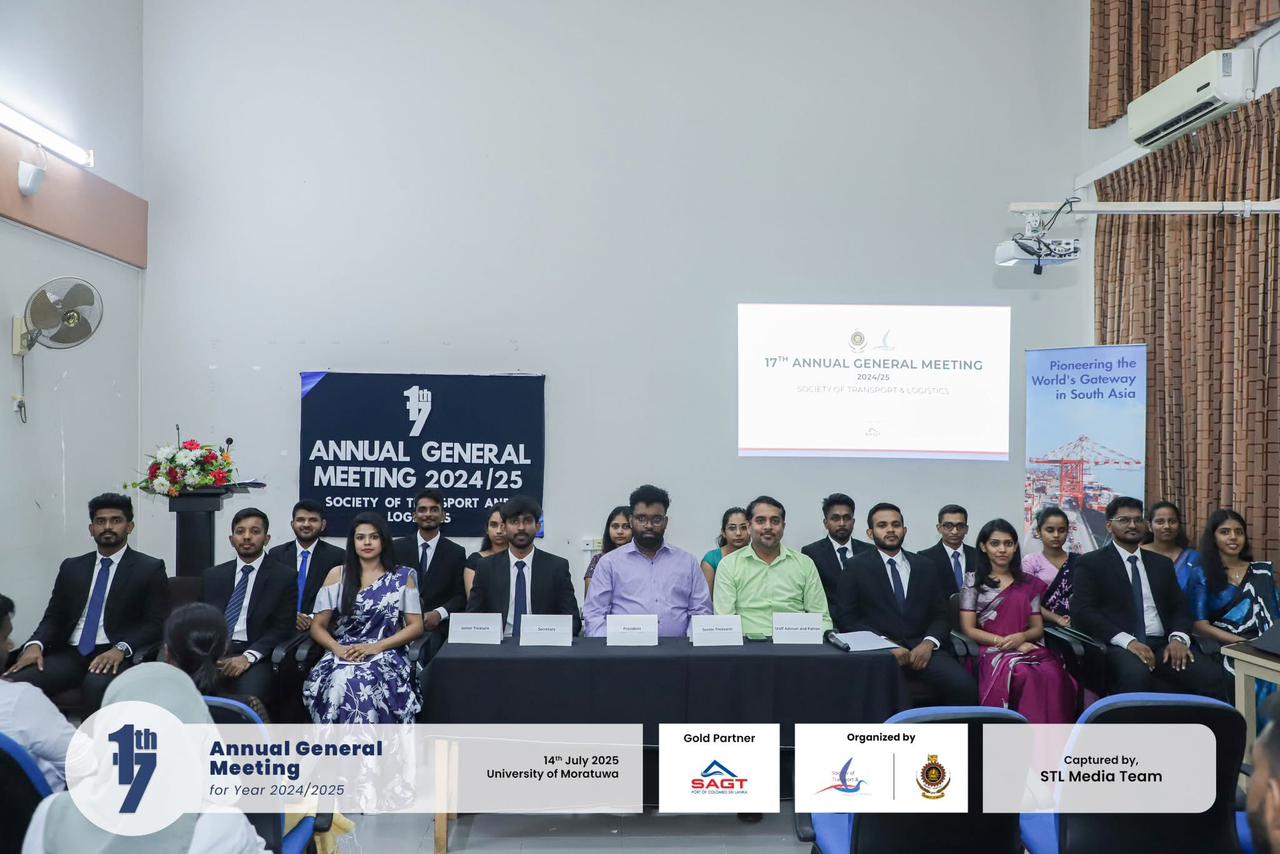 Annual General Meeting – Society of Transport and Logistics