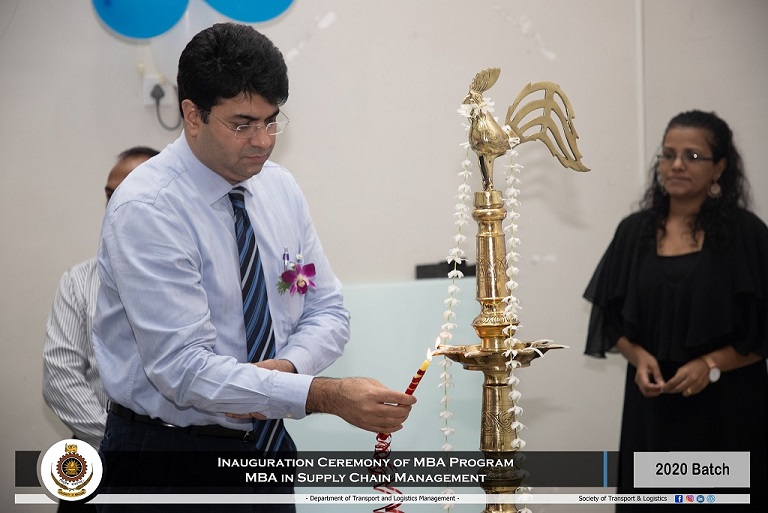 Inauguration Ceremony of MBA in SUPPLY CHAIN MANAGEMENT 2020 Intake